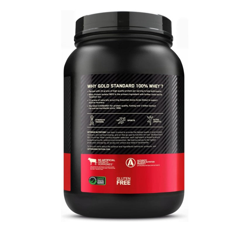 Optimum Nutrition Gold Standard 100% Whey Protein Powder, Banana Cream, 2 Pound