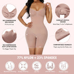 Sculpting Seamless Bodysuit - All-in-One Tummy Control & Lifting Shapewear for Women