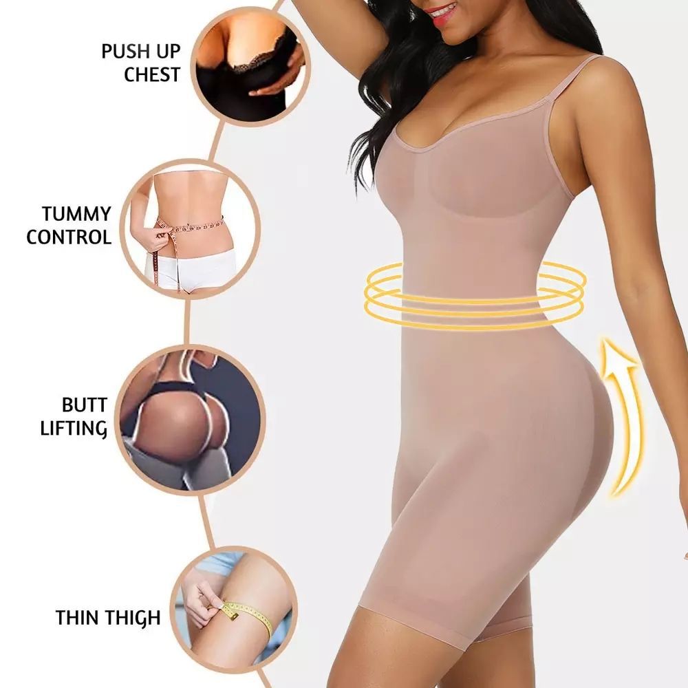 Sculpting Seamless Bodysuit - All-in-One Tummy Control & Lifting Shapewear for Women