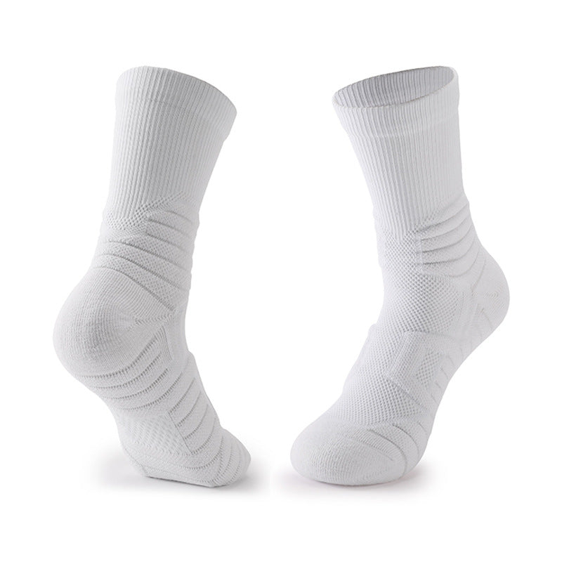 Elite Cushioned Basketball Crew Socks | Anti-Slip, Breathable, Sweat-Wicking