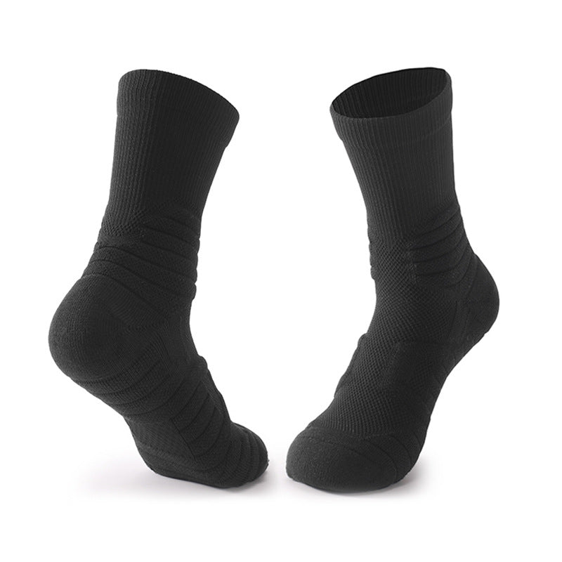 Elite Cushioned Basketball Crew Socks | Anti-Slip, Breathable, Sweat-Wicking