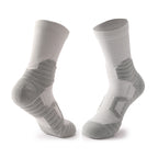 Elite Cushioned Basketball Crew Socks | Anti-Slip, Breathable, Sweat-Wicking
