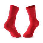 Elite Cushioned Basketball Crew Socks | Anti-Slip, Breathable, Sweat-Wicking