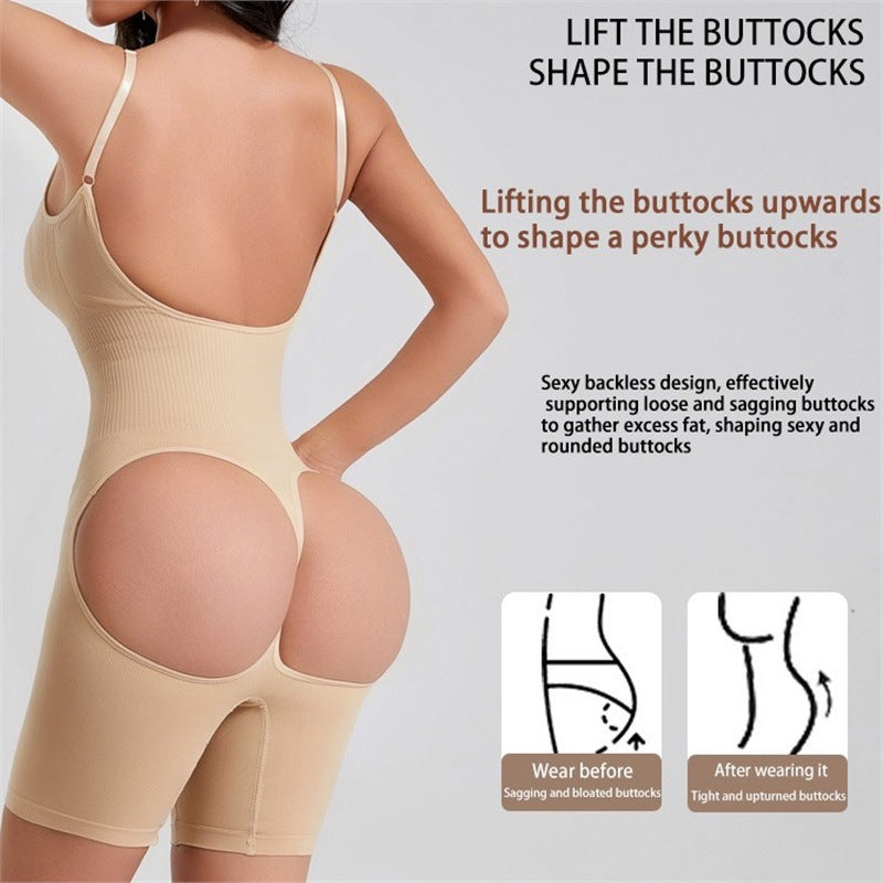Lift & Sculpt: Low-Back Postpartum Shaping Bodysuit | Tummy Control & Butt Lifting Full Bodysuit for Wome