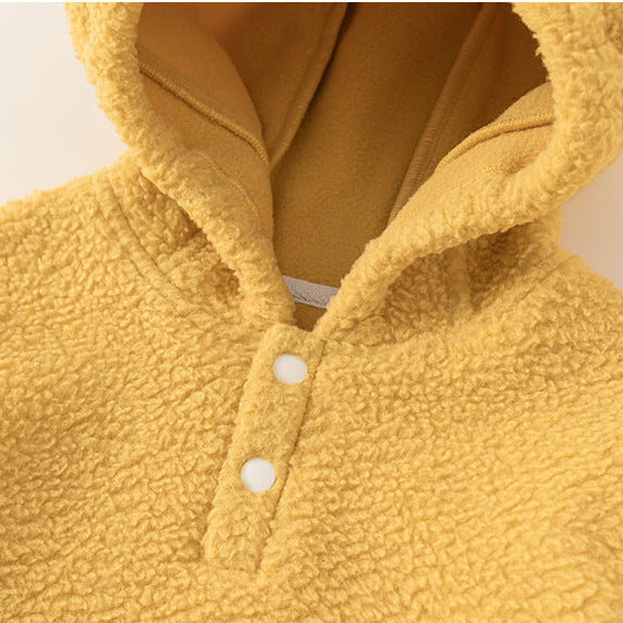 Cozy Duck Baby Crawling Suit Baby Yellow