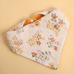 Baby Muslin Bibs Triangle Soft Cotton-5 pack