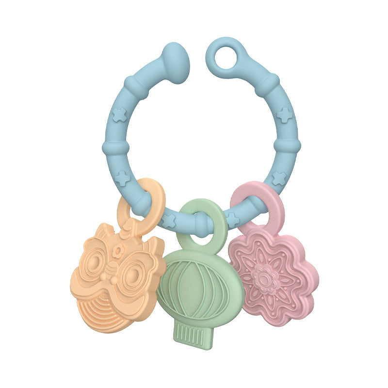 Baby Teething Toys – Key Bracelet Silicone Teething Sticks
