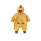 Cozy Duck Baby Crawling Suit Baby Yellow