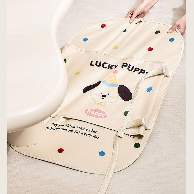 Hanging Space-Saving Garment Storage Bag with Compression Panel and Dust Cover