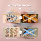 Baby Silicone Teether Ring BPA Free Rattles Bracelet-Blind Box 2 Pack