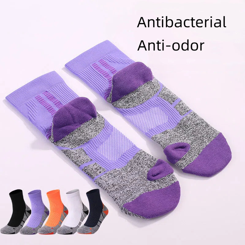 Performance Grip Socks for Men – Breathable, Anti-Slip Athletic Socks for Training, Running & Basketball