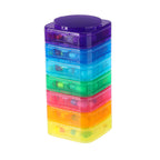 7-Day Weekly Pill Organizer – Detachable Portable Pill Box for Travel & Daily Use